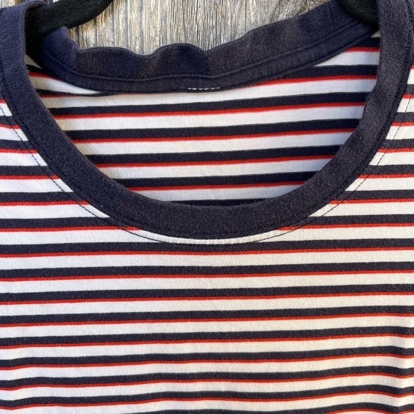 Women's Lululemon T-Shirt Multicolor Striped NO SIZE Casual City Stretch Active - Picture 2 of 10